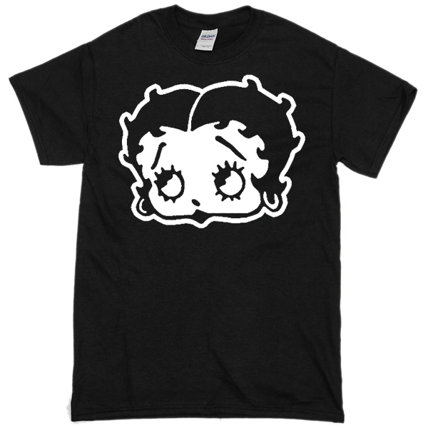 Reclaimed Vintage - T-shirt raccourci avec motif Betty Boop sous licence - Rose