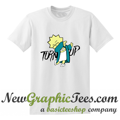 lisa simpson graphic tee