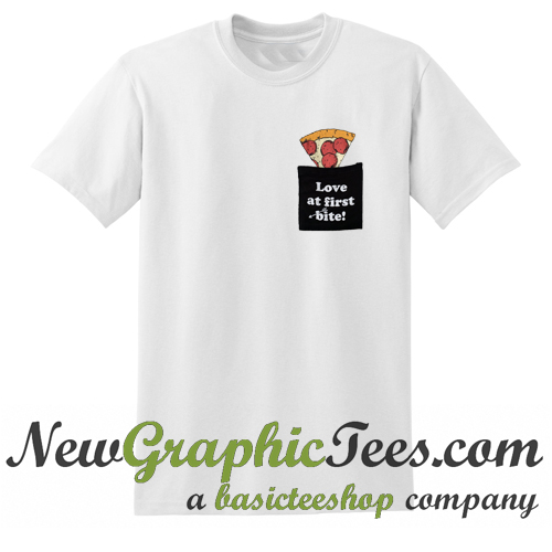 pizza print t shirt