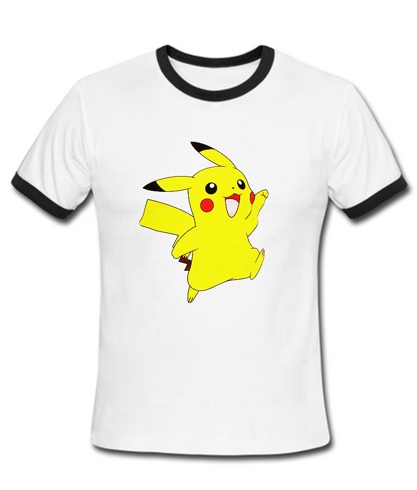 Pokemon Ringer Shirt - newgraphictees.com Pokemon Ringer Shirt