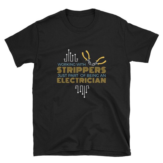 Funny Electrician T-Shirt - newgraphictees.com Funny Electrician T-Shirt
