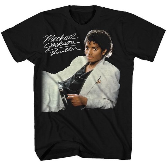 t shirt thriller michael jackson