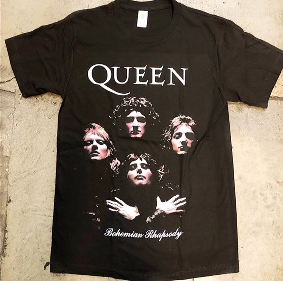 Queen Bohemian Rhapsody t shirt Queen Bohemian