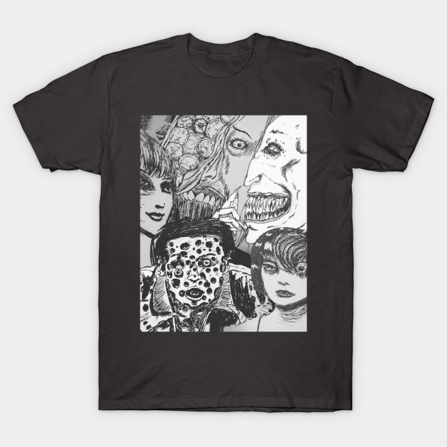 Junji Ito T-Shirt - newgraphictees.com Junji Ito T-Shirt