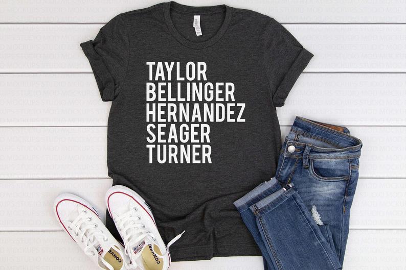 Dodger Line Up Tshirt Dodger Line Up Tshirt