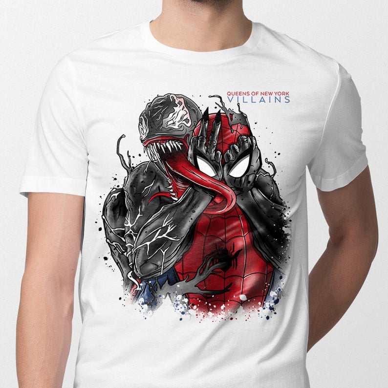 Spiderman Venom Queens of the Stone Age TShirt Spiderman Venom Queens of Spiderman Venom Queens of the Stone Age TShirt Spiderman Venom Queens of