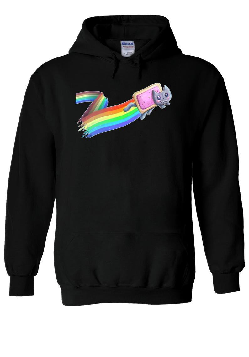 Nyan Cat Rainbow Hoodie Nyan Cat Rainbow Hoodie