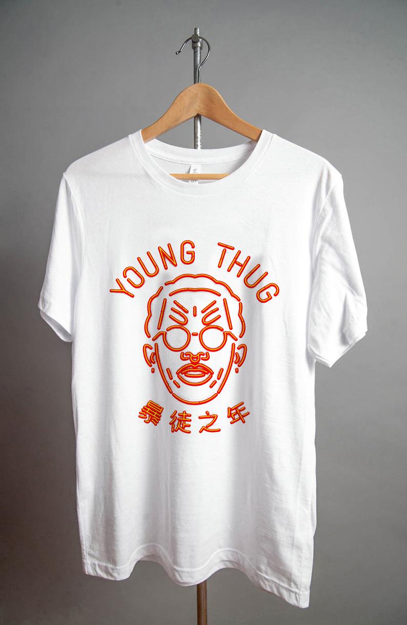 Young Thug T Shirt - newgraphictees.com Young Thug T Shirt