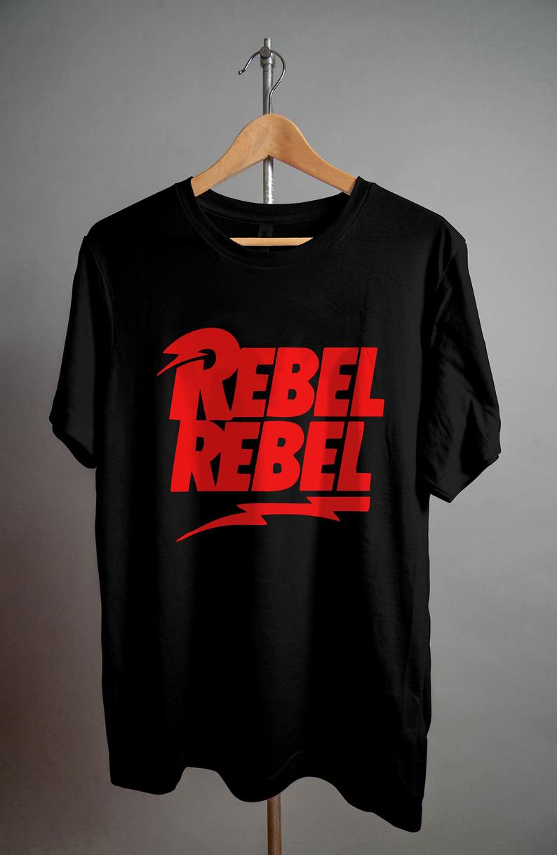 rebel rebel T Shirt - newgraphictees.com rebel rebel T Shirt