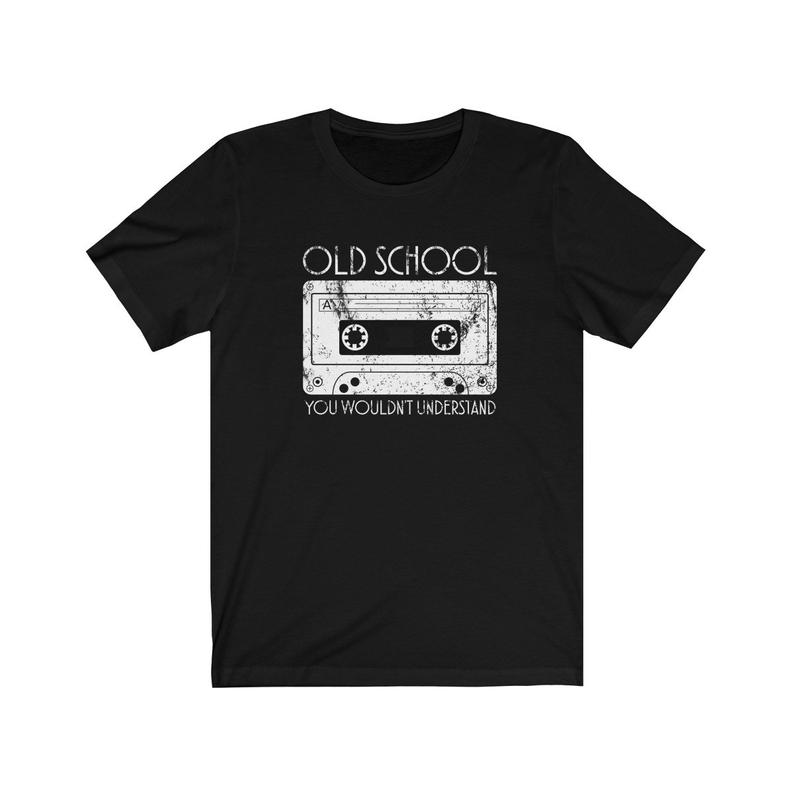 Old School Cassette Tape T Shirt - newgraphictees.com Old School ...