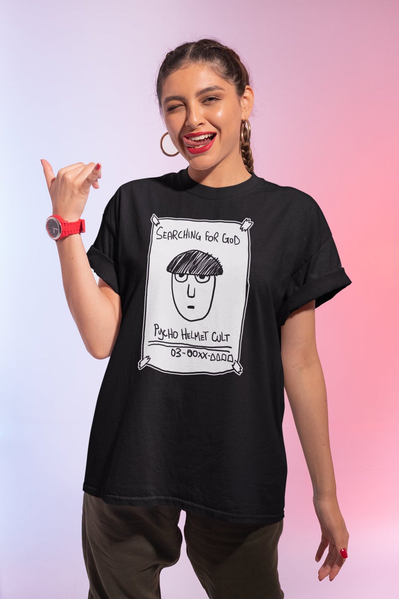 psycho helmet cult shirt