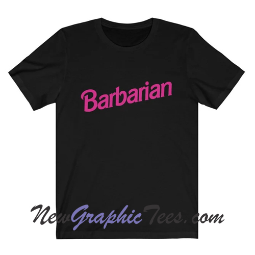 Barbarian Barbie T-Shirt - newgraphictees.com Barbarian Barbie T-Shirt